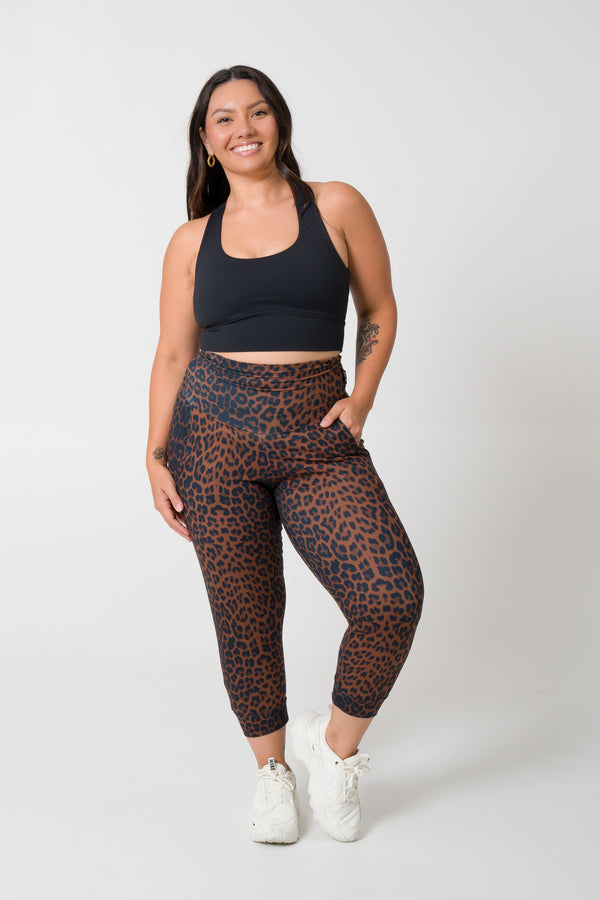Chocolate Swag Soft To Touch - Jogger Capris W/ Pockets