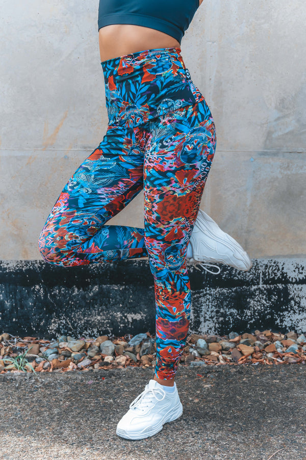 Voodoo Glitch Performance - Extra High Waisted Leggings