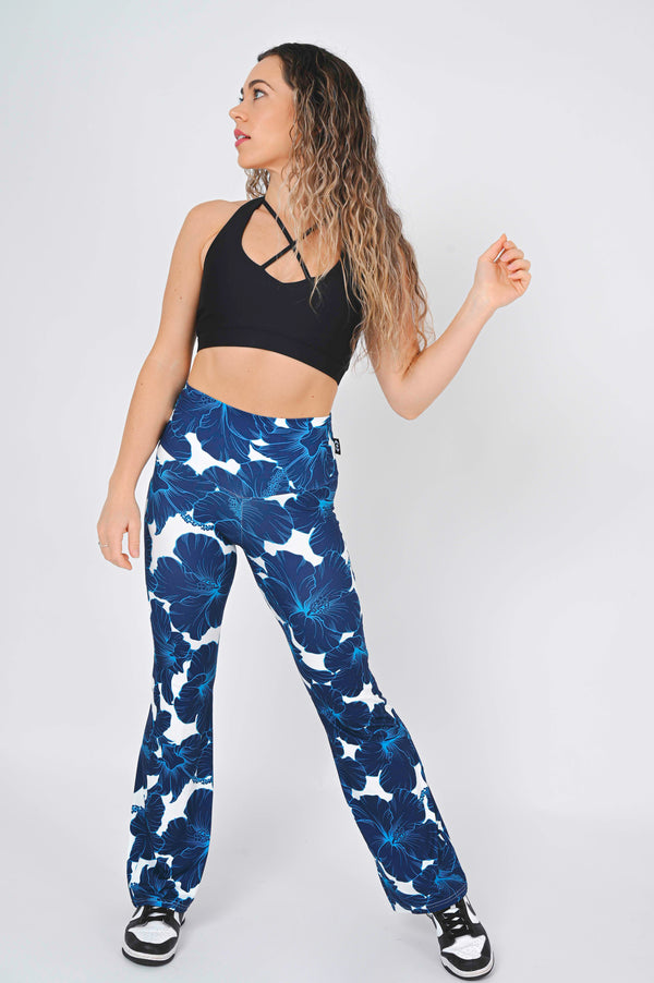 Hawaii State Soft To Touch - High Waisted Bootleg Pant