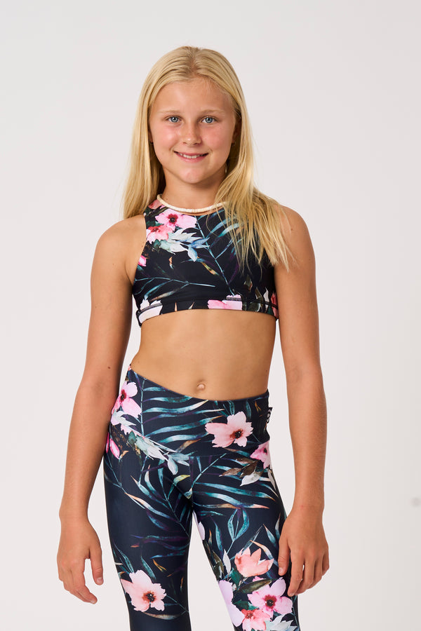 Exotic At Heart Performance - Kids Crop Top