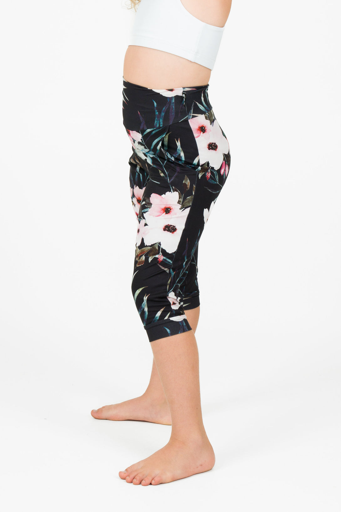 Exotic At Heart Soft to Touch - Kids Jogger Capris - Exoticathletica