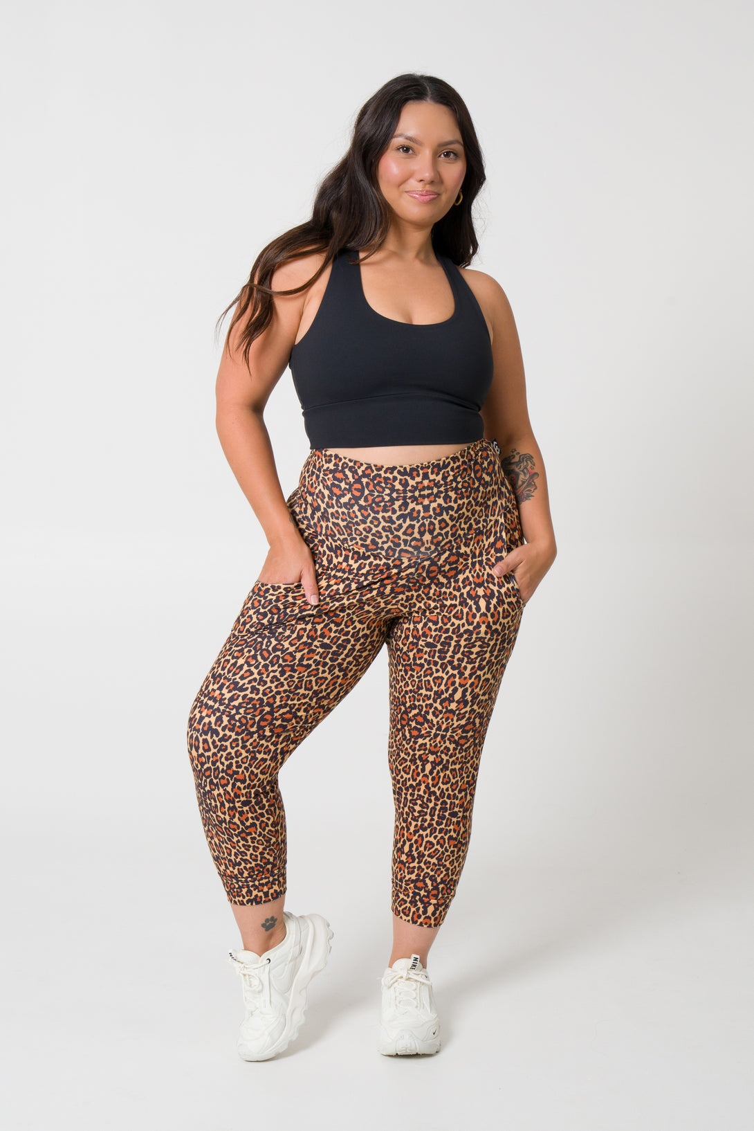 Find Your Wild Soft to Touch - Jogger Capris w/ Pockets - Exoticathletica