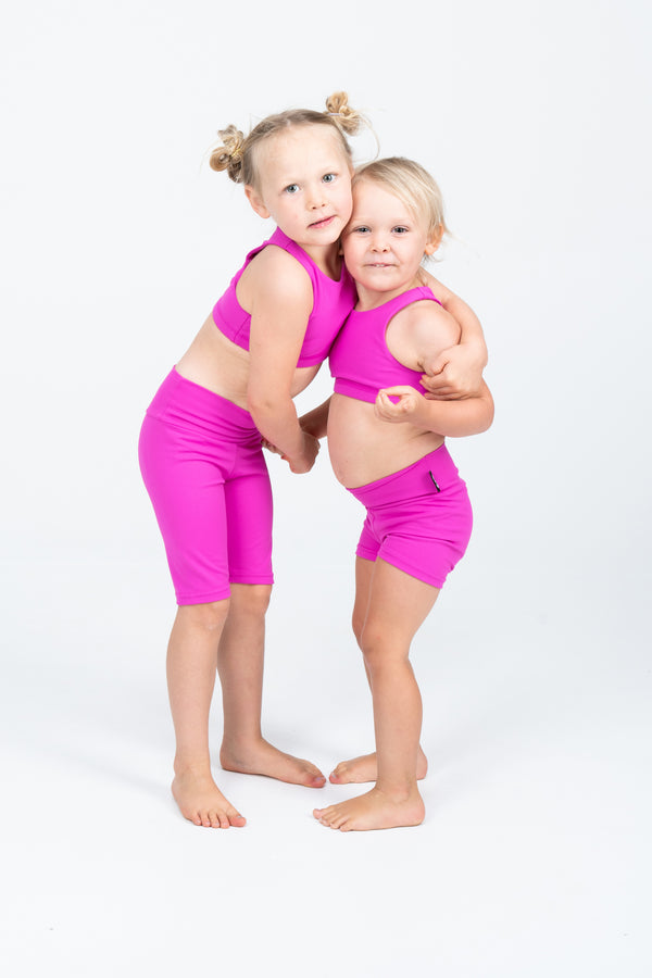 Pink Body Contouring - Kids Crop Top