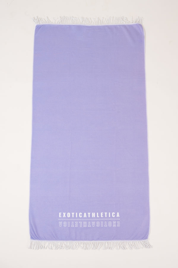 Sunrise On Saturn Pastel Purple - Reversible Towel